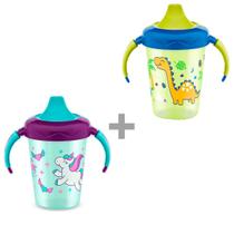 kit 2 Caneca Magia Lillo Copo Antivazamento Aprendizado 207ml kit 2 Caneca Magia Lillo Copo Antivazamento Aprendizado 207ml