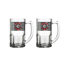 Kit 2 Caneca Personalizada Corinthians Logo Chopp E Cerveja 340ml