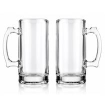 Kit 2 Canecas Chopp Zero Grau Vidro 360ml Class Home Kit 2 Canecas Chopp Zero Grau Vidro 360ml Class Home