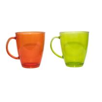 Kit 2 Canecas Coloridas 350ml Xícara Cappucino Café Chá Kit 2 Canecas Coloridas 350ml Xícara Cappucino Café Chá