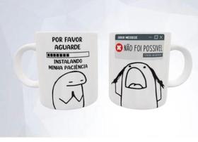 Kit 2 Canecas Porcelana personalizada