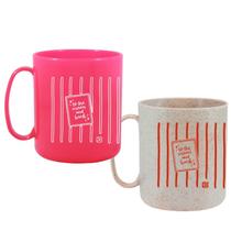 Kit 2 Canecas Redonda 400mL Colecao AMOR To the Moon