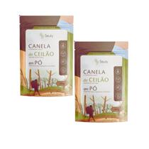 KIT 2 Canela do Ceilão em Pó Aromático e Refinado 60g Souly
