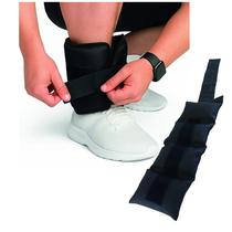 Kit 2 Caneleira PVC de Peso 2kg, 5kg e 10kg Academia Tornozeleira Fisioterapia Musculação Treino Fitness