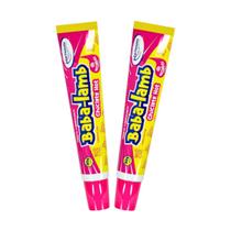 Kit 2 Caneta Lubrificante Beijável Sabor Chiclete Esquenta