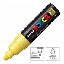 KIT 2 Caneta POSCA PC-7M Amarela Ponta Redonda 4.5 a 5.5mm KIT 2 Caneta POSCA PC-7M Amarela Ponta Redonda 4.5 a 5.5mm