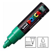 KIT 2 Caneta POSCA PC-7M Verde Ponta Redonda 4.5 a 5.5mm KIT 2 Caneta POSCA PC-7M Verde Ponta Redonda 4.5 a 5.5mm