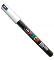 Kit 2 Caneta Posca Uniball Pc-3m Preto E Branco Lente Óculos Kit 2 Caneta Posca Uniball Pc-3m Preto E Branco Lente Óculos