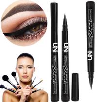 Kit 2 Canetas Delineadoras Ultra Black À Prova Dágua