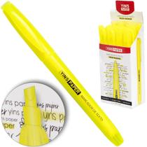 Kit 2 canetas marca texto neon escolar papelaria novidade