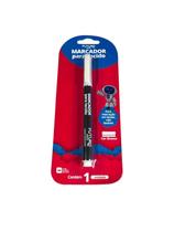 Kit 2 Canetas Marcador De Tecido Branco Traço De 1Mm Até 2Mm Kit 2 Canetas Marcador De Tecido Branco Traço De 1Mm Até 2Mm