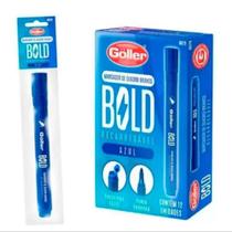Kit 2 canetas marcador para quadro branco cor azul. alta durabilidade