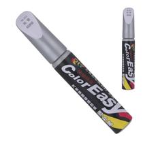 Kit 2 Canetas Tinta Reparadora Tira Risco Automóveis Carro Moto Caminhões Pintar e Retocar Pneu Azulejo e Tênis Aplicador PRATA