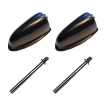 Kit 2 Canoas Tom Caixa Preta 19.6 + 2 Parafusos 55mm x 6mm