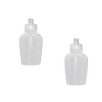 Kit 2 Cantis 500Ml Natural Plástico Premium