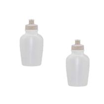 Kit 2 Cantis 500Ml Tampa Fibra Madeira Palha Kit 2 Cantis 500Ml Tampa Fibra Madeira Palha