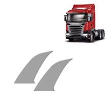 Kit 2 Capa Cromada Acabamento da Porta p Scania S4/S5 P/G/R