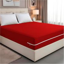 Kit 2 Capa de Colchão Solteiro em Malha com Ziper Arte Cazza