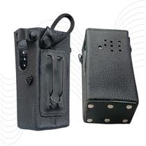 Kit 2 Capa Dura Resistente Em Couro Para Rádio DGP-8050 EX