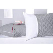 Kit 2 Capa Impermeável Matelada para Travesseiro Grande 90cmx50cm C/ Zíper