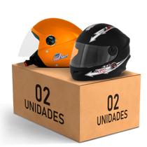 Kit 2 Capacete New Liberty 3 Elite + Liberty 4 Kids Feminino Masculino