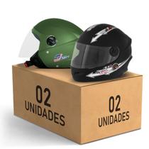 Kit 2 Capacete New Liberty 3 Elite + Liberty 4 Kids Feminino Masculino