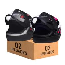 Kit 2 Capacetes San Marino Grafic Prata e Femme Preto Rosa Kit 2 Capacetes San Marino Grafic Prata e Femme Preto Rosa