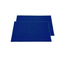 Kit 2 Capachinhos 12mm 40x60cm Porta Entrada Cor Azul Royal