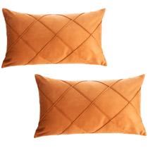 Kit 2 capas almofada retangular baguete terracota 30x50cm Kit 2 capas almofada retangular baguete terracota 30x50cm