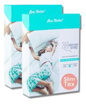 Kit 2 Capas Antiácaro Travesseiro Slimtex Alergoshop 50x70cm Kit 2 Capas Antiácaro Travesseiro Slimtex Alergoshop 50x70cm