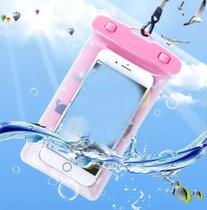 Kit 2 Capas Bolsa Celular Impermeável Mergulho Piscina Praia Kawaii Fofo