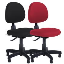 Kit 2 Capas Cadeira Giratória Escritório Secretária Protetor