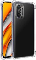 Kit 2 Capas Capinha Com Bordas Anti Impacto Para Poco F3 Tela de 6,67 Polegadas