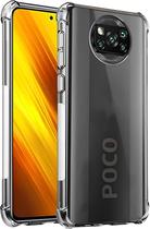 Kit 2 Capas Capinha Com Bordas Anti Impacto Para Poco X3 Tela de 6,67 Polegadas