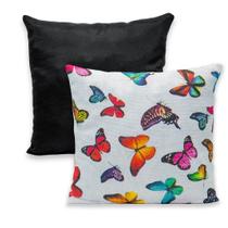 Kit 2 Capas de Almofada c/ Zíper 40x40cm Gorgurinho Borboleta e Romero
