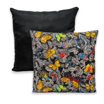 Kit 2 Capas de Almofada c/ Zíper 40x40cm Gorgurinho Borboleta e Romero