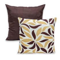 Kit 2 Capas de Almofada c/ Zíper 40x40cm Gorgurinho Florais Kit 2 Capas de Almofada c/ Zíper 40x40cm Gorgurinho Florais