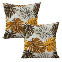 Kit 2 Capas de Almofada Com Ziper 42 x 42