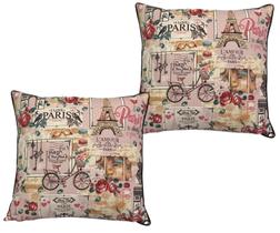 Kit 2 Capas de Almofada Impermeável Belize Zíper Invisível 45cmx45cm Kit 2 Capas de Almofada Impermeável Belize Zíper Invisível 45cmx45cm