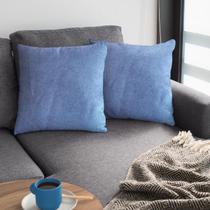 Kit 2 Capas De Almofadas Moderna 43x43 Com Zíper Aconchegante