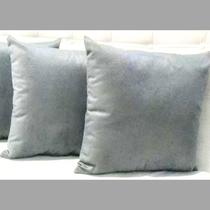 Kit 2 Capas De Almofadas Suede 43cm x 43cm veludo