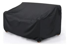 Kit 2 Capas Impermeáveis Compatível Sofá 2 Lug Preto Kit 2 Capas Impermeáveis Compatível Sofá 2 Lug Preto