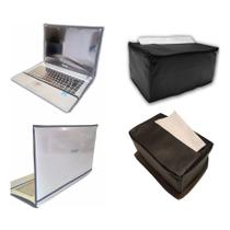 Kit 2 Capas Notebook 15 E Impressora brother HI1212W c/ Porta papel A4 Impermeável - Capas de Luxo