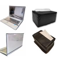 Kit 2 Capas Notebook 15 e Impressora EPSON L1300 C/Porta Papel A4 Impermeável
