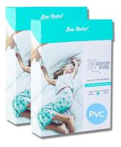 Kit 2 Capas P/ Travesseiro Antiácaro Pvc Alergoshop 50x70cm