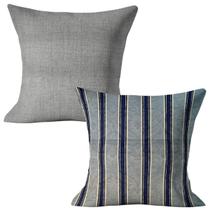 Kit 2 Capas para Almofadas 45x45cm Decorativas Luxo Sala Quarto Sofá