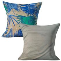 Kit 2 Capas para Almofadas 45x45cm Decorativas Luxo Sala Quarto Sofá