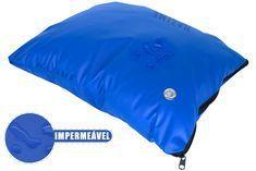 Kit 2 Capas para Travesseiro 50 X 70 Cm Ziper Impermeavel Hospitalar - 50 x 70 cm Cor: Azul - Hazime Enxovais