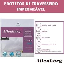 Kit 2 Capas para Travesseiro Impermeável com Zíper Altenburg Malha Slim Com Ação Antimicrobiana 50cmx70cm Protege contra Suor Poeira Kit 2 Capas para Travesseiro Impermeável com Zíper Altenburg Malha Slim Com Ação Antimicrobiana 50cmx70cm Protege contra Suor Poeira