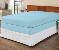 Kit 2 Capas Protetora Colchão Casal 20cm Alt. Ideal Para Cama Box Com zíper Malha Algodão Kit 2 Capas Protetora Colchão Casal 20cm Alt. Ideal Para Cama Box Com zíper Malha Algodão